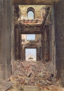 Tuileriernes ruiner, 1871